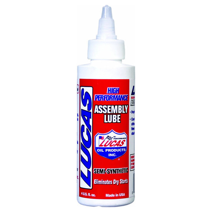 Race Engine Rebuild Assembly Lube - 118ml 10152A LUCAS OIL Made in the USA Lucas  - Dynamic Drive