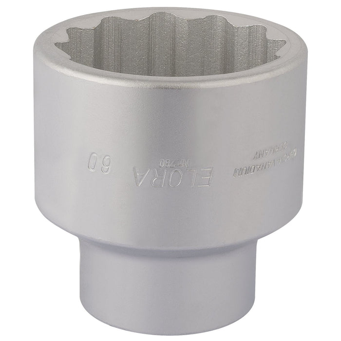 Draper Elora Bi-Hexagon Socket, 1" Sq. Dr., 60mm 67442