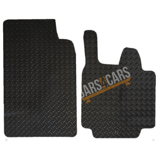 Tailored Yellow Trim Mats fits Smart Two 2 Pce Set 07 08 09 10 11 12 13 14 UKB4C  - Dynamic Drive