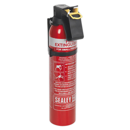 Sealey Fire Extinguisher 0.95kg Dry Powder Disposable SDPE009D Sealey  - Dynamic Drive