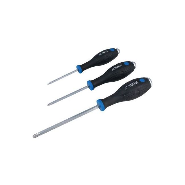 Laser JIS Pound Thru Screwdrivers 3pc 8037 Laser Tools  - Dynamic Drive