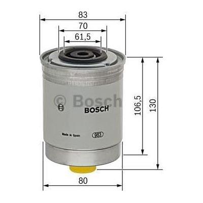 Genuine Bosch Car Fuel Filter N4103 fits Citroen Saxo - 1.5 - 01-04 1457434103