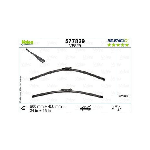 Valeo Wiper Blades Kit 577829 Automotive Part fits BMW 4 Series Valeo  - Dynamic Drive