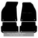 Tailored Rubber Mats fits Audi  A6 (Not Quattro) + Clips 2004 2005 2006 2007 200 UKB4C  - Dynamic Drive