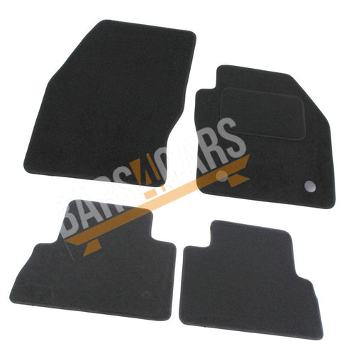 Fully Tailored Black Carpet Car Mats for Ford C-Max 13> Set of 4 With 2 Clips UKB4C  - Dynamic Drive