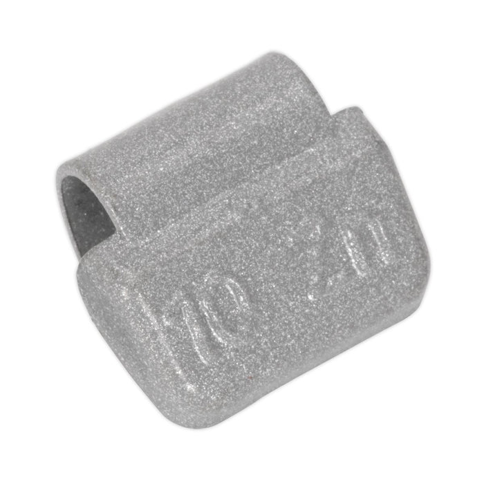 Sealey Wheel Weight 10g Hammer-On Plastic Coated Zinc for Alloy Wheels Pack of 1