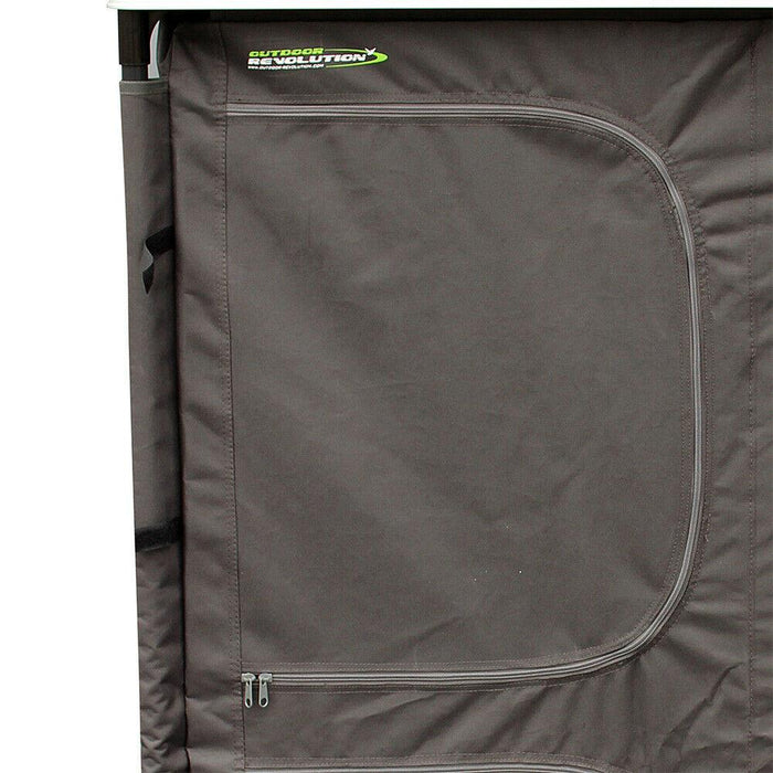 Outdoor Revolution Modena Family Camping Wardrobe Aluminium Top Storage