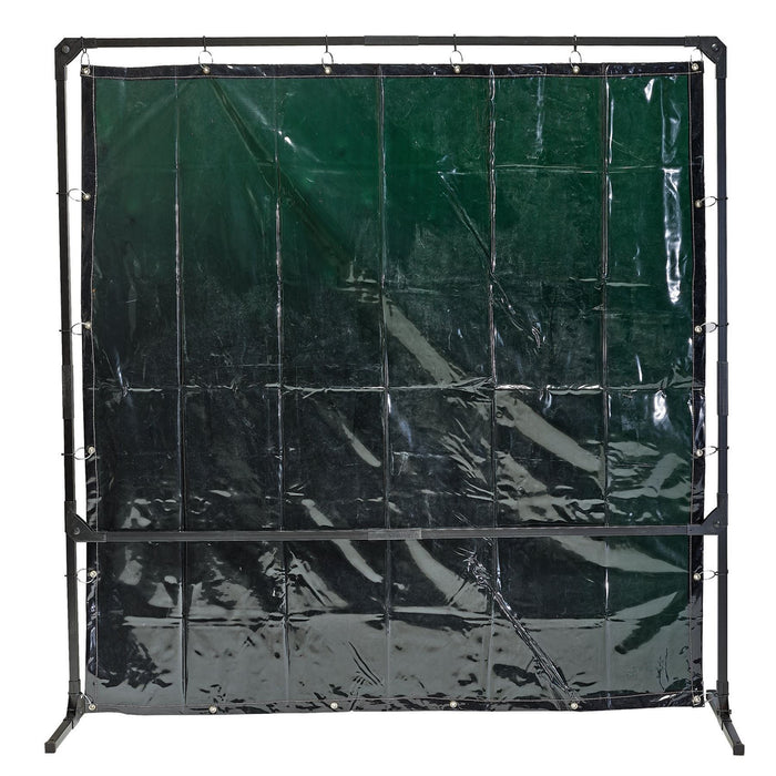 Draper Welding Curtain with Metal Frame, 6' x 6' 28406 Draper  - Dynamic Drive