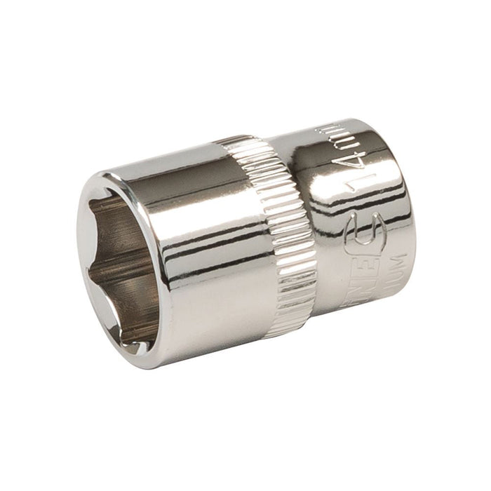 Silverline Socket 3/8" Drive 6pt Metric 14mm Silverline  - Dynamic Drive