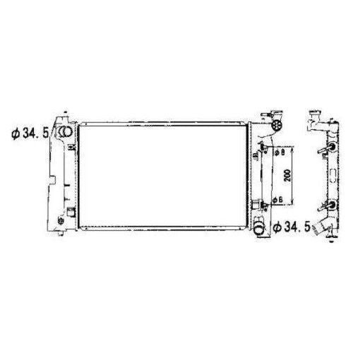 NRF Radiator 53325