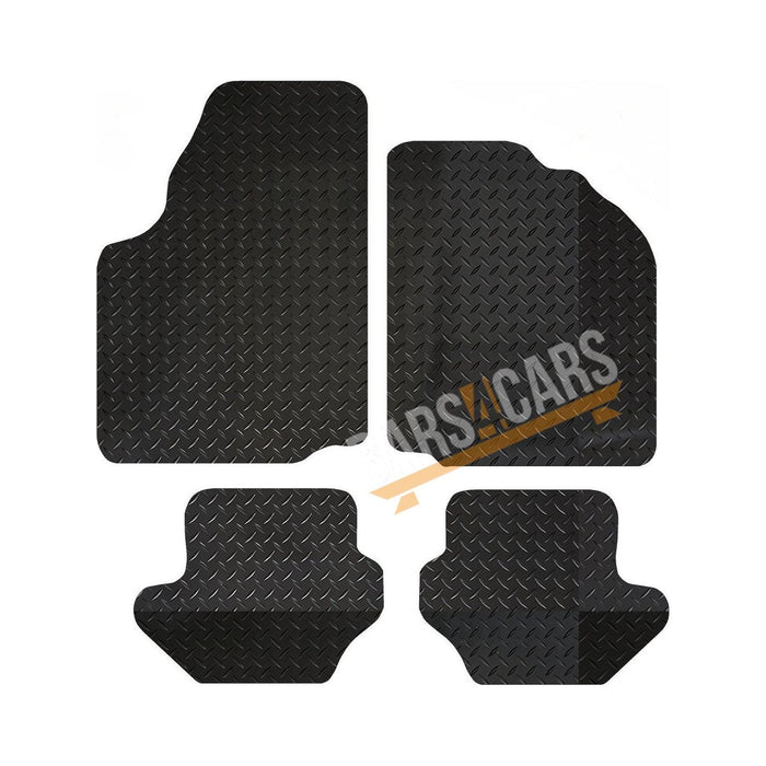 Tailored Rubber Mats Ford Fiesta Mk 4/5 1996 1997 1998 1999 2000 2001 2002 UKB4C  - Dynamic Drive