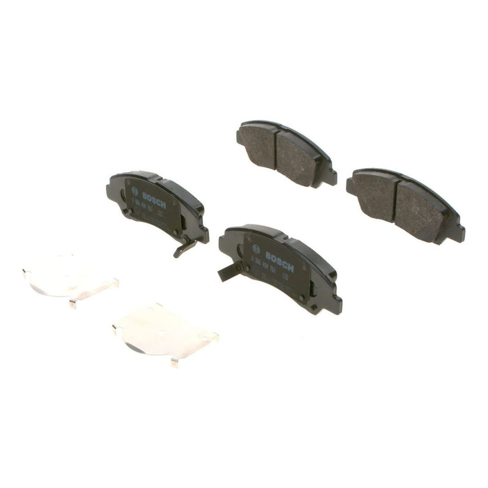 Genuine Bosch Brake Pad Set fits Hyundai i10 - 1.0 - 13- 0986494760