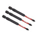 Sealey Phillips #1 Impact Power Tool Bits 75mm 3pc AK8254 Sealey  - Dynamic Drive