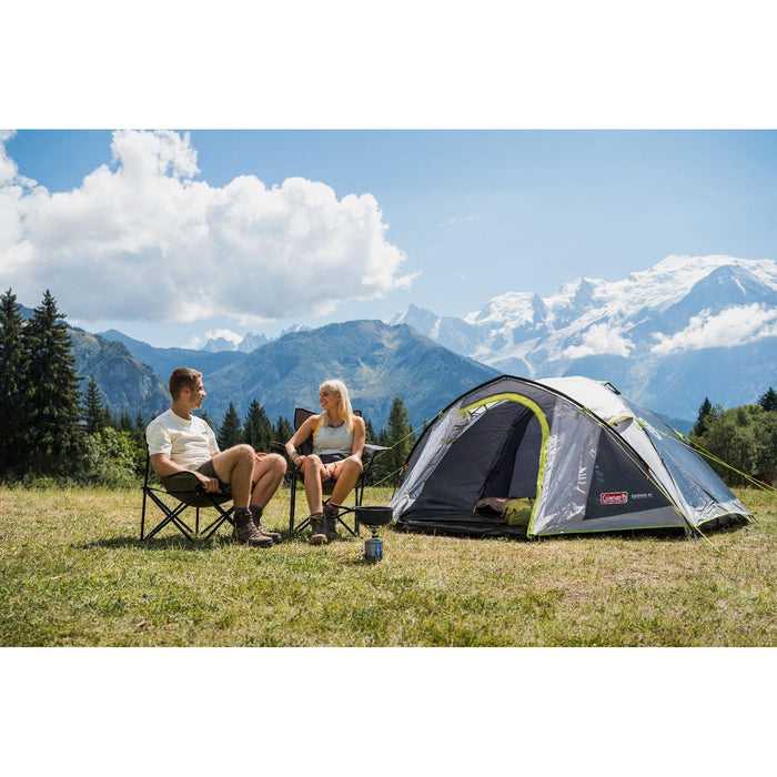 Coleman Tent Darwin 4+ Compact 4 Person Dome Tent Camping Coleman  - Dynamic Drive