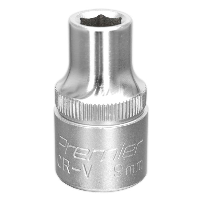 Sealey WallDrive Socket 9mm 1/2"Sq Drive S1209 Sealey  - Dynamic Drive