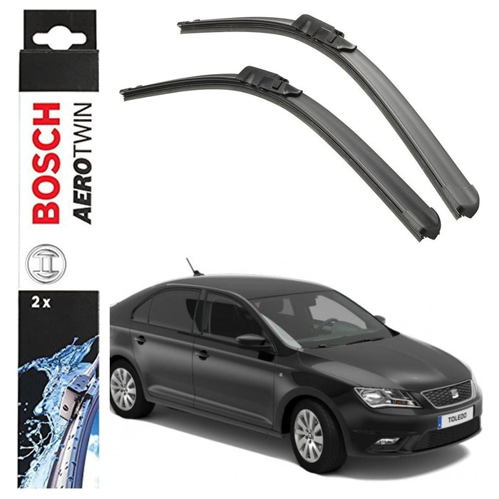 Bosch Aerotwin Front Wiper Blades Set Seat Toledo IV 07.12> A556S