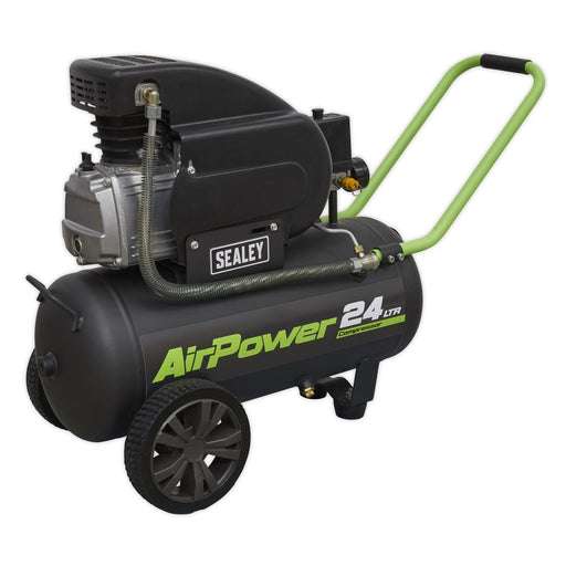 Sealey Air Compressor 24L Direct Drive 2hp SAC2420E Sealey  - Dynamic Drive