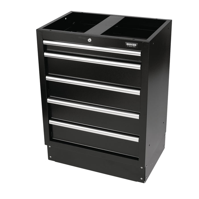 Draper BUNKER Modular Floor Cabinet, 5 Drawer, 680mm 31387 Draper  - Dynamic Drive