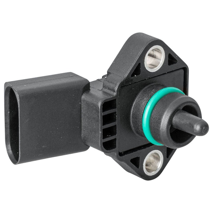 Hella Sensor, boost pressure 4-pin connector Bolted 6PP 358 152-011