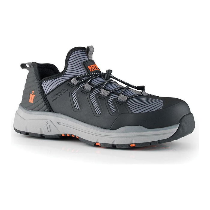 Scruffs Women's Argon Safety Trainers Black Size 8 / 42 Scruffs  - Dynamic Drive