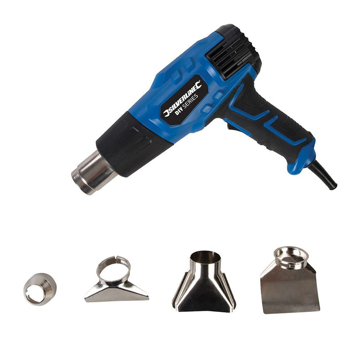 Silverline 2000W Heat Gun 550ºC