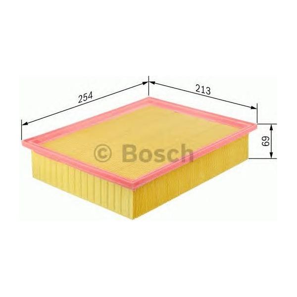 Genuine Bosch Car Air Filter S3772 fits Audi A6 Quattro TDi - 2.5 - 99-05 145743