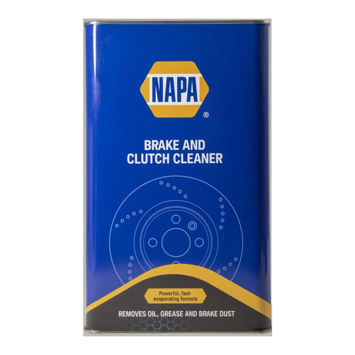 4x NAPA Brake and Clutch Cleaner Parts Degreaser 5L 5 Litre Container