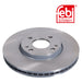 Genuine FEBI Front Brake Discs & Pads Set Vented for Ford Ecosport Febi Bilstein  - Dynamic Drive