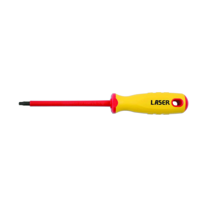 Laser Insulated Star* Screwdriver T25 7452 Laser Tools  - Dynamic Drive