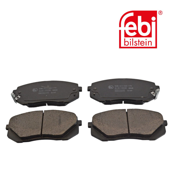 Genuine FEBI Front Brake Discs & Pads Set Vented for Hyundai Kona