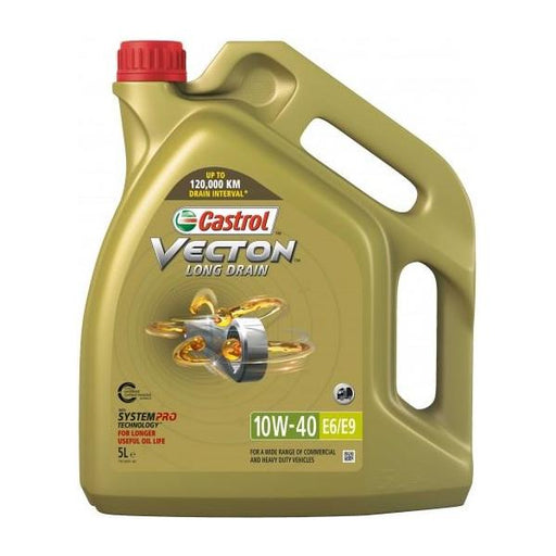 Castrol Castrol Vecton Long Drain 10W-40 E6/E9 - 5 Litres Castrol  - Dynamic Drive