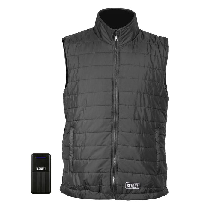 Sealey 5V Heated Puffy Gilet with Power Bank 10Ah - 44" to 52" Chest HG01KIT Sealey  - Dynamic Drive