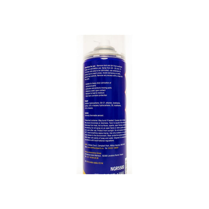 NAPA Grease Spray Multi Purpose Protects & Lubricates 500ml