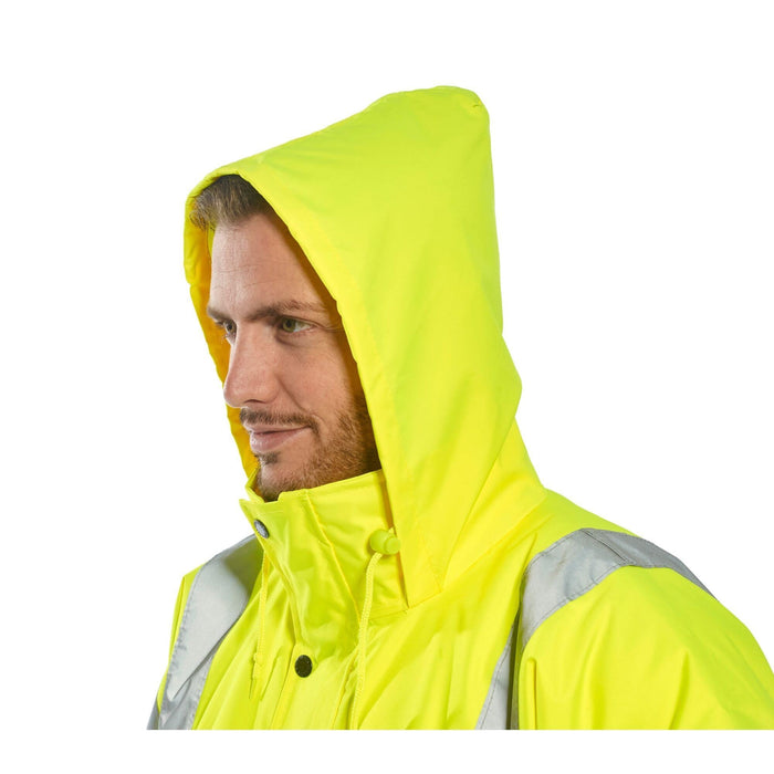 Portwest Hi-Vis Traffic Jacket - Yellow - Medium Portwest  - Dynamic Drive