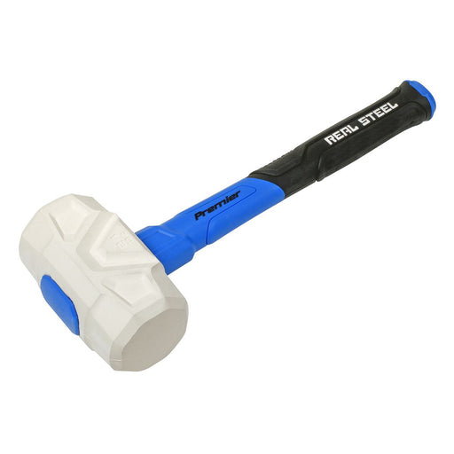 Sealey Rubber Mallet with Fibreglass Shaft 24oz RMG24 Sealey  - Dynamic Drive