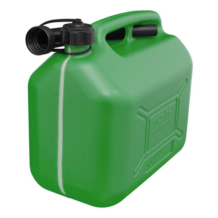 Sealey Fuel Can 10L Green JC10PG