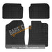 Tailored Rubber Mats fits Toyota Avensis + Clips 2003 2004 2005 2006 2007 2008 2 UKB4C  - Dynamic Drive