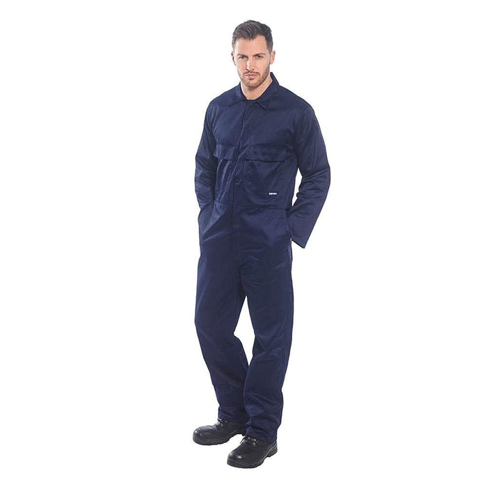 Portwest Euro Work Coverall - Navy - Medium