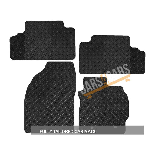 Tailored Rubber Mats fits Toyota Auris + Clips 2007 2008 2009 2010 2011 2012 201 UKB4C  - Dynamic Drive