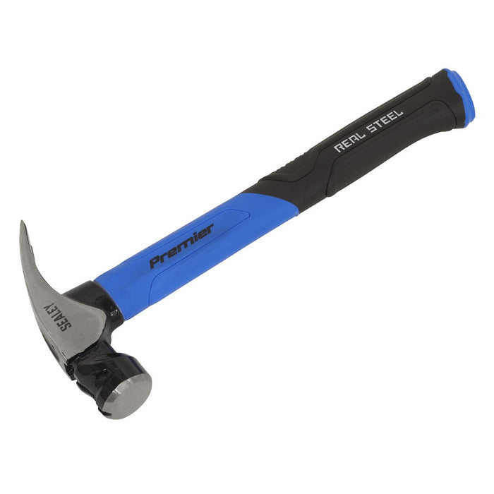 Sealey Claw Hammer with Fibreglass Shaft 20oz CLHG20 Sealey  - Dynamic Drive