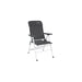 Outwell Ontario Adjustable Folding Camping Caravan Motorhome Chair Charcoal Outwell  - Dynamic Drive