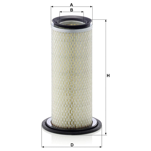 Genuine Mann Air Filter for Kubota Filter C11004 Mann & Hummel  - Dynamic Drive