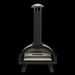 Dellonda Portable Wood-Fired 14" Pizza Oven and Smoking Oven Black/Stainless Steel Dellonda  - Dynamic Drive