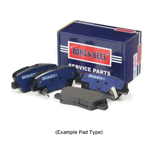 Genuine Borg & Beck Rear Brake Pads fits Iveco Massif 3.0 10080211 BBP2545 Borg & Beck  - Dynamic Drive