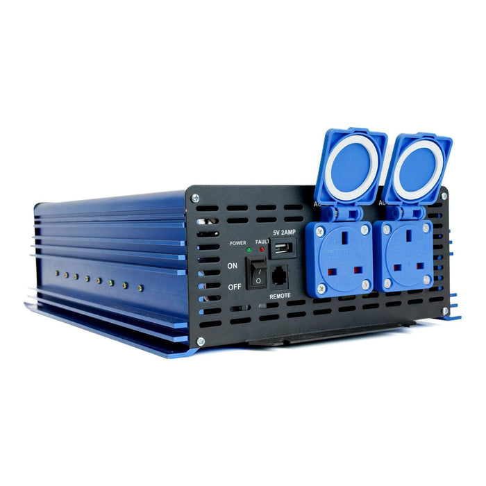 2000W 4000W Pure Sine Wave Power Inverter AC 12V to DC 230V USB SWPSI2000. Caps Streetwize  - Dynamic Drive