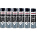 6x Simoniz Grey Plastic Smooth Primer Car Paint Spray Anti Rust Aerosol 500ml Simoniz  - Dynamic Drive