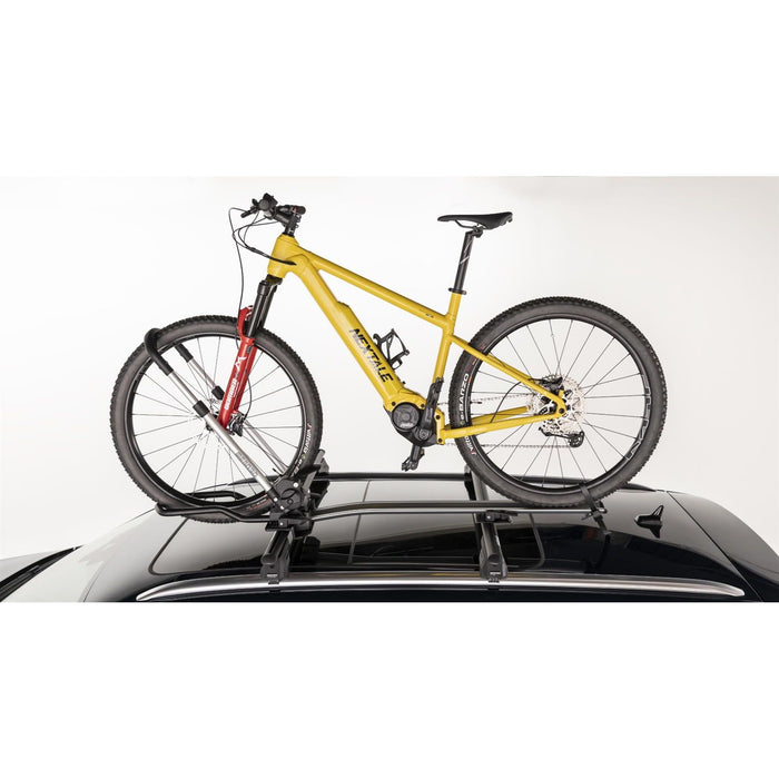 "Chrono", Roof Mounted Bike Carrier For Fatbikes, Mountain And Racing Bikes Menabo  - Dynamic Drive