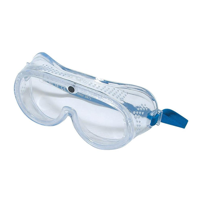 Silverline Direct Safety Goggles Direct Vent - Clear