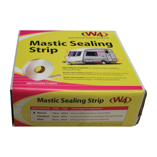 W4 WHITE Mastic Sealing Strip - standard (32mm) W400117 W4  - Dynamic Drive