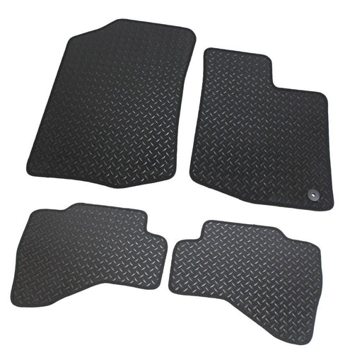 Fully Tailored Black Carpet Car Mats for Toyota Aygo Set of 4 With 1 Clips UKB4C  - Dynamic Drive